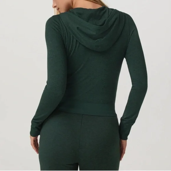 Vuori Dark Green Hoodie - Picture 3 of 10